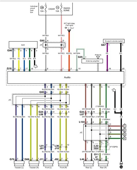 clarion stereo wiring diagram suzuki grand vitara 